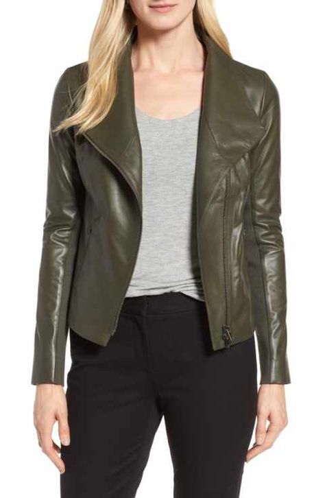 Olive Green Leather Jacket Outfit, Green Leather Jacket Outfit, Khaki Leather Jacket, Olive Green Leather Jacket, Leather Dress Outfit, Green Leather Jacket, Leather Jacket Outfit, Faux Jacket, Leather Skirt Outfit