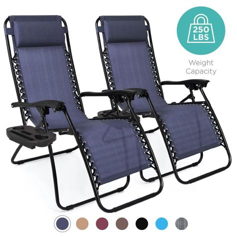 LOCKABLE RECLINING SYSTEM: Smoothly glides into an ergonomic zero-gravity position, with removable elastic cords that immediately adjust to your body's weight PORTABLE DESIGN: Lightweight, foldable design makes these an easy addition to your next trip to the park, beach, or your child's next sporting event CONVENIENT & Beach Patio, Zero Gravity Chair, Gravity Chair, Steel Chair, Lawn Chairs, Camping Chairs, Zero Gravity, Steel Mesh, Lounge Chair Outdoor