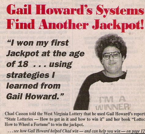 Gail Howard Lottery Strategies Win Lotto for West Virginia Man Lotto 649 Winning Numbers, Lottery Number Generator, Win Lotto, Lottery Winning, Lottery Jackpot, Lottery Strategy, Photoshop Shortcut, Winning Lottery Ticket, Lotto Winning Numbers