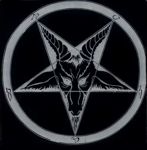 Spiritual Satanism, Satanic Symbols, The Satanic Bible, Inverted Pentagram, Tattoo Outline Drawing, Gothic Fantasy Art, Hippie Painting, Creepy Pictures, Skull Sticker