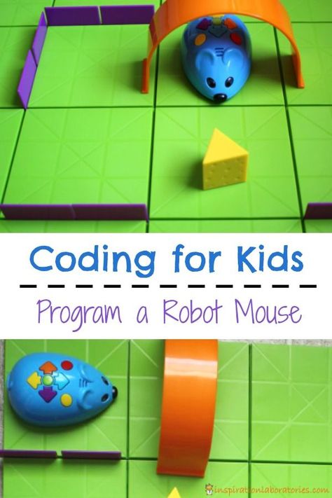 Programming a robot mouse is a great introduction to coding for kids. Code And Go Mouse Activities, Coding Mouse Activities, Robotics For Kindergarten, Stem Coding Activities Elementary, Code And Go Robot Mouse Activities, Robotics Elementary, Robot Building, Bubble Popping, Robot Programming