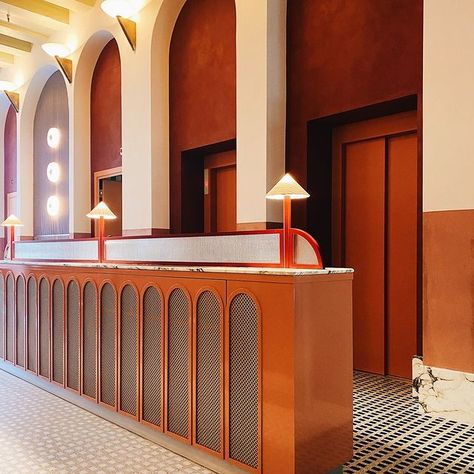 Venice Hotel, Room For Tuesday, Art Deco Hotel, Vintage Hotels, Interior Design Inspiration, School Design, Venice, Travel Guide, Mid-century Modern