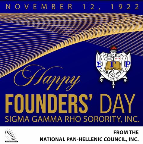 Sgrho Founders Day, Happy Birthday Sigma Gamma Rho, Dst Founders Day, Sgrho Paraphernalia, Alpha Kappa Alpha Clothing, Sgrho Pillow, Happy Founders Day, Divine Nine, Founders Day