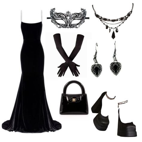 Black Masquerade Outfit, Masquerade Ball Outfit Women, Masquerade Party Outfit Dresses, Mascarade Party Outfit Dresses, Mascarade Party Outfit, Masquerade Ball Outfit, Masquerade Party Outfit, Masquerade Outfit Ideas, Masquerade Ball Outfits