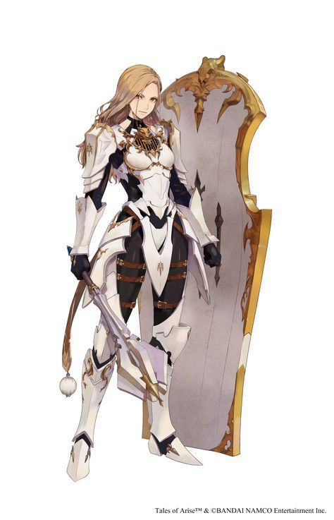 Tales Of Arise, Female Knight, Female Character Design, Medieval Fantasy, Character Portraits, An Anime, Fantasy Character Design, Character Design Inspiration, Character Concept