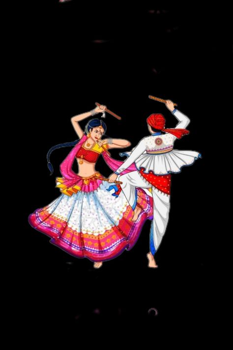 Garba Illustration Art, Garba Images Hd, Dandiya Wallpaper, Navratri Festival Images, Garba Poster Background, Navratri Festival Poster, Dandiya Garba Image, Garba Pics Ideas, Navratri Highlight Cover Instagram