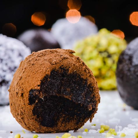 Sweet Potato Truffles, Carob Truffles, Carob Chocolate, Sweet Potato Chocolate, Homemade Truffles, Carob Powder, Low Histamine, Stuffed Potato Balls, Stuffed Sweet Potato Healthy