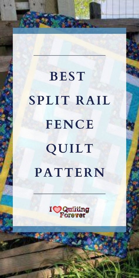 Split Rail Fence Quilt Pattern, Rail Quilt Pattern Simple, Twisted Rail Fence Quilt Pattern, Hobo Rails Quilt Pattern Free, Fence Rail Quilt Pattern Variation, Rail Fence Baby Quilt Free Pattern, Free Rail Fence Quilt Pattern, Split Rail Fence Quilt Pattern Free, Split Rail Quilt Pattern