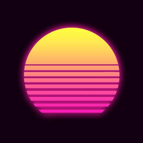 Vaporwave Sunset, Watermark Ideas, Molle Bag, Dunes House, Vaporwave Art, Retro Artwork, Consciousness Art, Retro Images, New Background Images