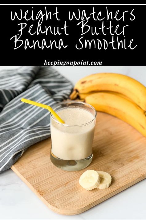 Peanut Butter Banana Smoothie – Keeping On Point Peanut Butter Protein Powder Shake, Peanut Butter Powder Smoothie, Peanut Butter Banana Recipes, Peanut Butter Banana Smoothie Recipe, Peanut Butter Powder Recipes, Keeping On Point, Peanut Butter Protein Shake, Peanut Butter Shake, Protein Powder Smoothie