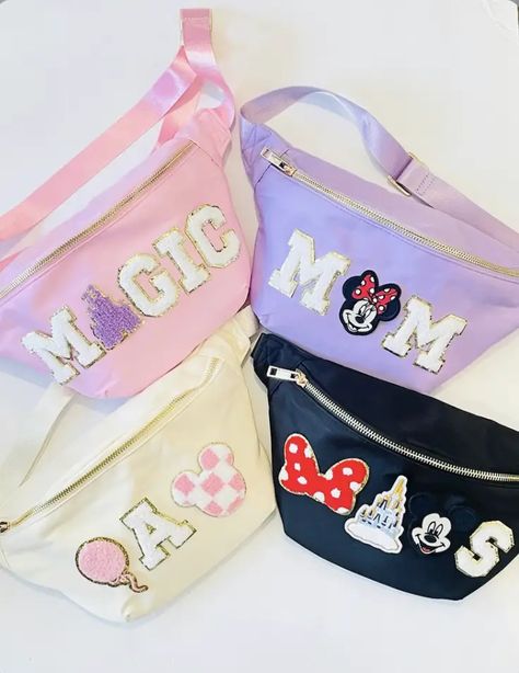 Must Have Disney Fanny Pack For Your Next Vacation! Trendy Mickey Mouse Backpack For Disney Trips, Disney Fanny Pack Outfit, Disney Crossbody Bags For Disney Trips, Disney Bags, Disney Mickey Mouse Bags For Disney Trips, Playful Mickey Mouse Bags For Disney Trips, Disney Fanny Pack, Disney Iron On, Fanny Bag