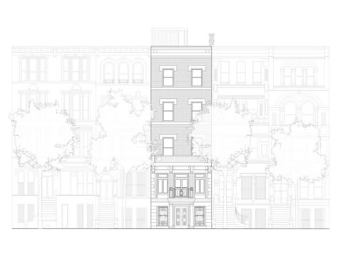 Street Elevation Architecture, Facade Drawing Architecture, Elevation Drawing Architecture, Architecture Elevation Drawing, Street Elevation, Facade Drawing, Elevation Architecture, College Architecture, Co Housing