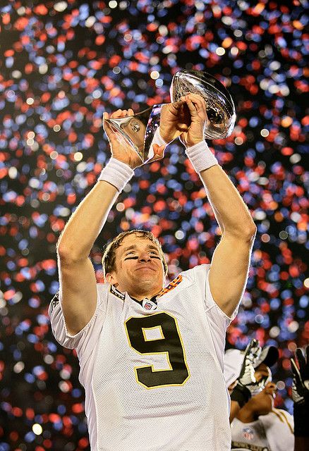 Vince Lombardi Trophy, Super Bowl Winners, New Orleans Saints Football, Drew Brees, Saints Football, Fantasy Sports, Fantasy Football, Sports Basketball, New Orleans Saints