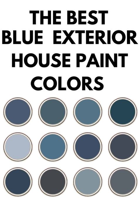 Indigo Blue Exterior House Colors, Blue Gray Outdoor House Paint, Blue Note Benjamin Moore Exterior House, Blue Paint Colors For Exterior Of House, Muted Blue Exterior Paint, Blue Grey House Color Scheme Exterior, Dark Blue Exterior House Colors Paint, Dunn Edwards Exterior Paint Colors Blue, Indigo Blue House Exterior