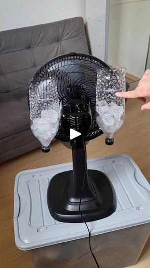 Homemade air conditioning without spending anything! (Refreshes instantly) How To Cool Down A Room With No Ac, Homemade Swamp Cooler, Bucket Air Conditioner, Homemade Ac, Air Cooler Fan, Ac Fan, Room Cooler, Automotive Technician, Storm Shelter