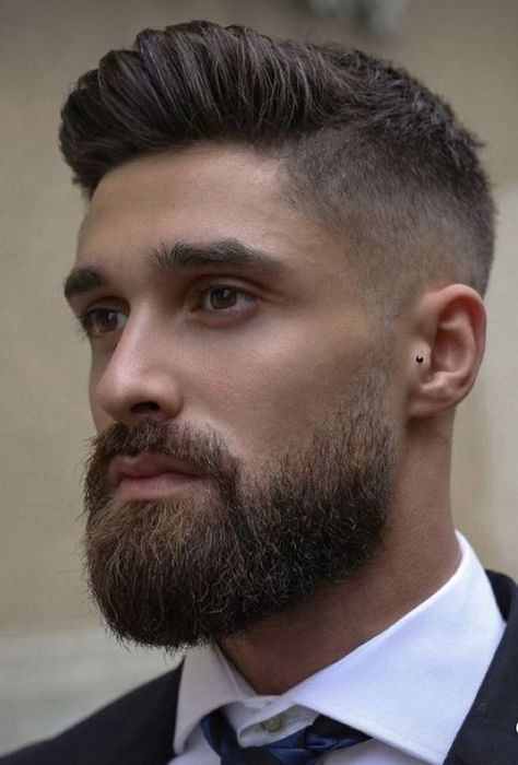 Bart Styles, Skin Fade Hairstyle, New Beard Style, Faded Beard Styles, Versatile Haircut, Beard Trend, Mens Beard Grooming, Beard Tips, Mens Hairstyles With Beard