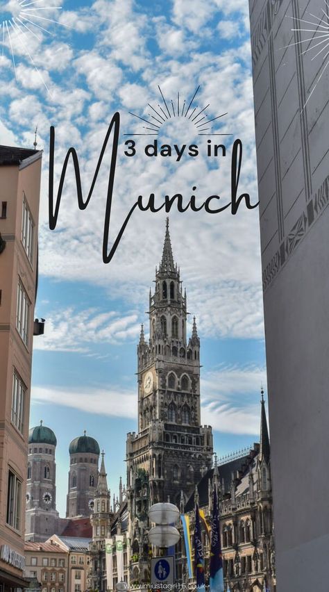 How To Spend 3 Days In Munich – Ultimate Itinerary For First Time Visitors Visit Munich, Oktoberfest Germany, Munich Travel, Germany Travel Guide, Visit Germany, Have Inspiration, City Breaks, Voyage Europe, Christmas Markets