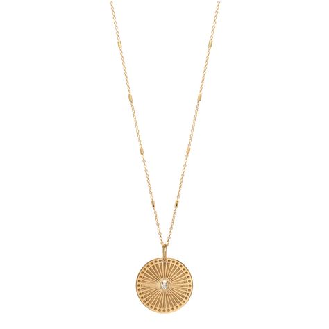 Long Pendants – ZOË CHICCO Zoe Chicco, Bezel Necklace, Gold Medallion, Medallion Necklace, Disc Pendant, Layered Jewelry, Long Pendant, Bezel Diamond, Pearl Stud Earrings