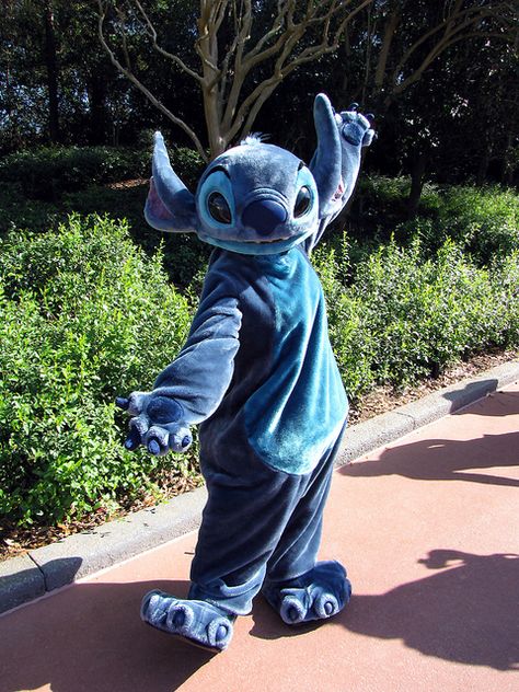 Stitch At Disney World, Stitch In Costume, Stitch Movie Scene, Lelo And Stich, Stitch Aesthetic, Disney Itinerary, Disney Stitch Stuffed Animal, Lilo And Stitch 3, Disney Parque