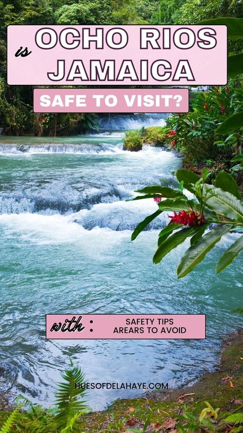 Wondering if Ocho Rios, Jamaica is safe for tourists to visit? Learn about the current safety situation in this popular Caribbean destination, including crime rates, tourist areas, and precautions to take. Discover tips for staying safe while enjoying your Ocho Rios vacation, from choosing reputable hotels to being aware of your surroundings. Find out if Ocho Rios is a safe choice for your next Jamaican getaway. Ochoa Rios Jamaica, Things To Do In Jamaica, Jamaica Cruise, Ocho Rios Jamaica, Visit Jamaica, Negril Jamaica, Caribbean Destinations, Jamaica Vacation, Jamaica Travel