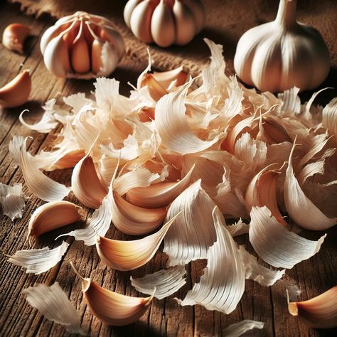 Don’t throw away garlic peels. Here are 7 ways you can use them. Easy Way To Peel Garlic, No Food Waste, How To Peel Garlic, Garlic Benefits, Lemon Peel, Homemade Remedies, Fresh Garlic, Food Waste, Garlic Powder