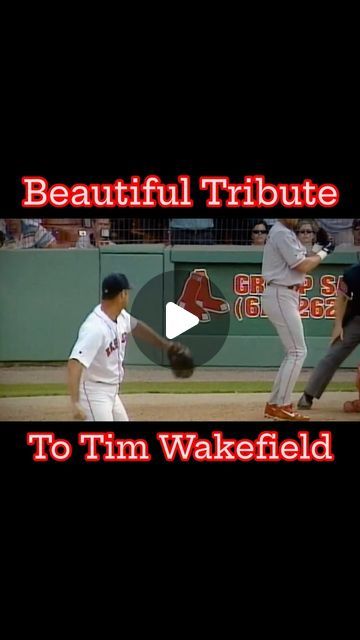 Fitzy on Instagram: "On an emotional day on so many levels at Fenway and in Red Sox Nation this video resonated magnificently. What a career! What a life! What a player! What a guy. Be warned: it’s going to get awfully dusty in whatever room you watch this in. #redsox #redsoxnation #timwakefield #terryfrancona #mlb #tribute" Tim Wakefield, Terry Francona, What A Life, Red Sox Nation, Boston Strong, Fenway Park, Wakefield, Boston Red, Boston Red Sox