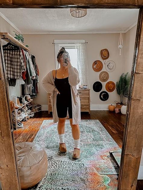 Outfit Inspo Comfy, Outfit Ideas Easy, Western Summer Outfits, Spring Outfits Boho, Comfy Fall Outfits, Outfit Everyday, Work From Home Outfit, Mom Outfit, Church Outfit