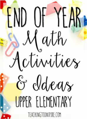 The end of the year doesn't have to be difficult. Try these engaging end of year math activities to keep your students engaged and learning until the end. Several freebies on this post. End Of The Year Math Projects, End Of Year Math Projects 5th Grade, End Of Year Math Activities 4th Grade, End Of Year Math Activities, Eoy Activities, Jennifer Findley, Sixth Grade Math, Elementary Teaching, Math Intervention