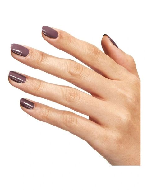 OPI Infinite Shine Claydreaming Nail Polish | MYER Earth Palette, Colourful Nature, Opi Fall, Nail Base Coat, Brown Nail Polish, Long Lasting Nail Polish, Purple Nail Polish, Gel Nail Colors, Long Lasting Nails