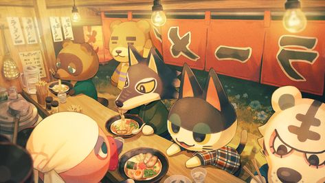 Animal Crossing Fan Art, Animal Crossing Memes, Animal Crossing Game, A Silent Voice, Animal Games, Laptop Wallpaper, Wallpaper Pc, 귀여운 동물, Alien Logo