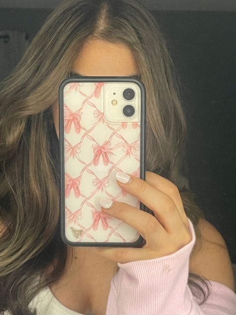 Bow Tie Pattern, Iphone Case Aesthetic, Bows Pink, Pink Bow Tie, Case Aesthetic, Tie Pattern, Pattern Case, Aesthetic Pink, Pink Iphone