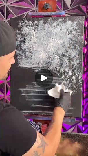 138K views · 7.5K reactions | New #acrylic #landscape for #Halloween #PaintWithJosh #OilPainting #Reels #ReelsInsta #ReelsInstagram #ReelsFeed  #InstaReels #ArtReels #ReelsFacebook #FacebookReels #ArtistReels #Painting #PaintingReels #ArtTeacher #Bobross #BobRossPainting #BobRossStyle #Art #Paintings #YouTube #ReelsFB #ReelsIG #Tiktok #ReelsViral #Learn #Stem | Joshua T Kirkham Bob Ross Paintings, Acrylic Landscape, Bob Ross, Winter Scene, Paint By Number Kits, Art Teacher, Crafty Stuff, Tree Painting, Winter Scenes