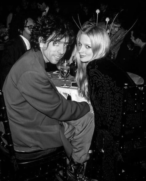 Tim Burton and Lisa Marie. #timburton #lisamarie Tim Burton, Persona, Concert, Fictional Characters, Quick Saves