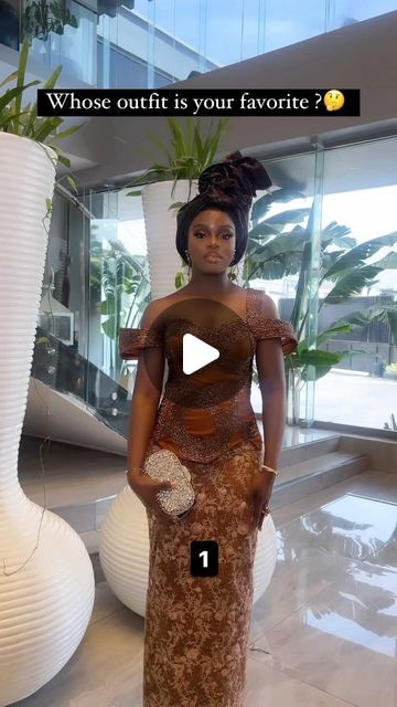 Aso Ebi Bella👑 on Instagram: "It’s how gorge they all look for me 🤎🤩 Pick your fave look
Event planner @etaleventsng 
Bride @abiolabelle
Video @asoebi_styles 

#AsoEbiBella
www.asoebibella.com" Nigerian Dress Styles, Aso Ebi Style, Nigerian Dress, Aso Ebi Bella, Asoebi Styles, Aso Ebi, Event Planner, Fashion Dresses, Lifestyle