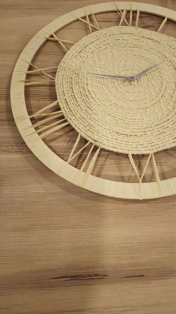 Wood Docking Station, Big Wall Clocks, Clock Diy, Diy Rope Basket, Minimalist Clocks, Personalized Clocks, Handmade Sketchbook, Farmhouse Wall Clock, Clock Numbers