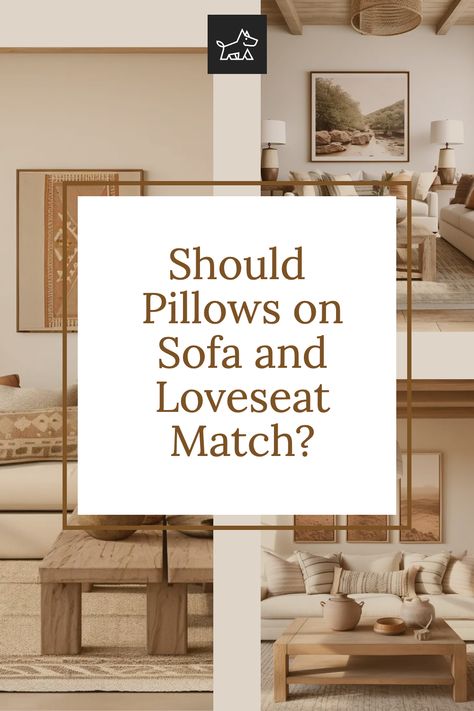 Delve into the design debate: should your sofa and loveseat pillows match? Our guide explores the merits of coordinated versus contrasting cushions, helping you curate a living space that feels both cohesive and full of character. Find your cushion harmony today! Sofa And Loveseat Pillow Arrangement, How To Place Pillows On Couch, Loveseat Pillow Arrangement, Sofa And Loveseat Layout, Couch And Loveseat Arrangement, Pillows On Sofa, Couch Pillow Arrangement, Throw Pillow Arrangement, Two Seater Couch