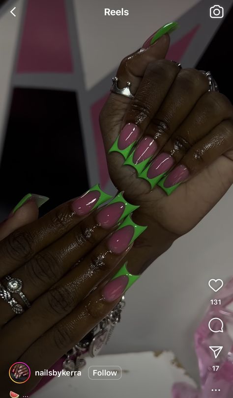 Lime Green Nails, Green Acrylic Nails, Green Nails, Lime Green, Acrylic Nails, Nails, Green