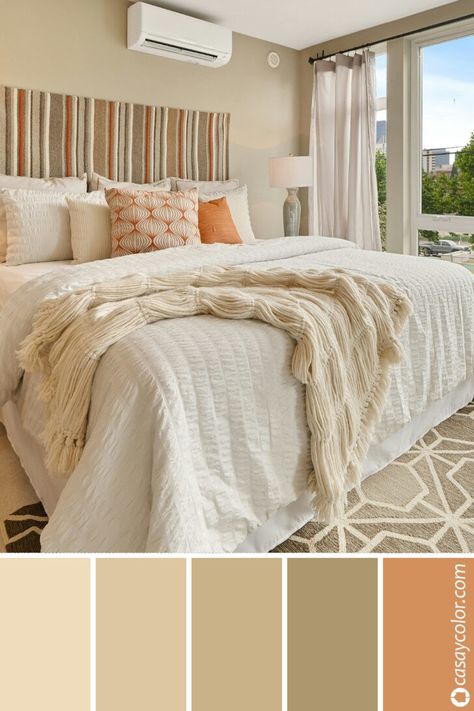 Cómo decorar un dormitorio en color beige, combinaciones - Casa y Color Bedroom Inspo, Maquillaje De Ojos, New Homes, New Home, Bedroom, Color, Home Decor, Home Décor