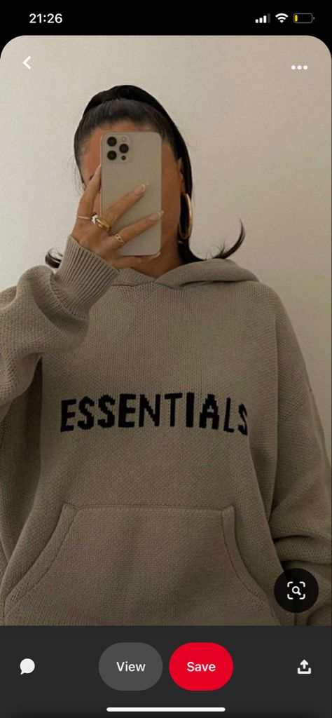 Essentials Hoodie Knit, Essential Knit Hoodie, Essentials Knit Hoodie Outfit, Essentials Knit Hoodie, Essentials Sweater, Essentials Hoodie, Hoodie Outfit, Knit Hoodie, Outfit Goals