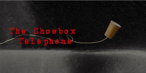 Missing someone who passed? Give the Shoebox Telephone a chance. Telephone Game, Feel Lost, Missing Someone, Shoe Box, When Someone, What If, Party Games, Lost