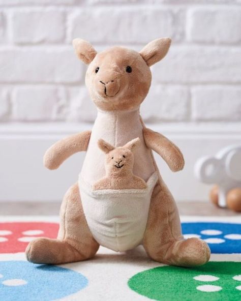 Kangaroo Plushie Sewing Pattern (Jo Carter) | Craft Resource Wiki | Fandom Kangaroo Stuffed Animal Pattern Sewing, Jo Carter Sewing Patterns, Kangaroo Sewing Pattern, Owl Sewing Patterns, Kangaroo Stuffed Animal, Sewing Soft Toys, Kangaroo Plush, Owl Sewing, Memory Projects