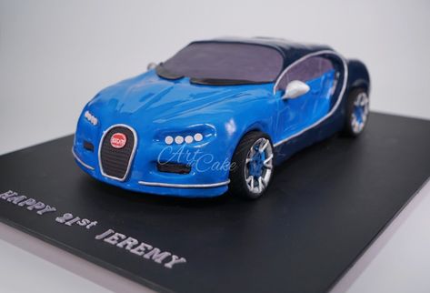 Sports Car Cake, Cars Cake Design, Car Cake Tutorial, Wwe Birthday Party, Wwe Birthday, Football Birthday Cake, Girly Car Accessories, Cool Cake Designs, Baking Tutorial