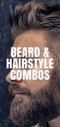 BEARD and Hairstyle Combo Chubby Men Hairstyles, Mens Haircut With Beard, Short Hair Long Beard, Beard Styles Haircuts, Haircut With Beard, Haircut With Fringe, Medium Beard Styles, Undercut With Beard, Professional Beard