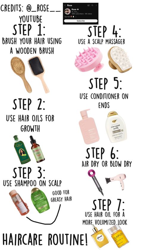 Healthy Curly Hair, Natural Hair Care Routine, Healthy Hair Routine, Curly Hair Care Routine, Natural Hair Growth Tips, Haircare Routine, Hair Growing Tips, Hair Growing, Perfect Skin Care Routine