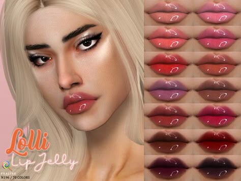 Sims 4 Cc Skin Lips, Praline Sims 4 Cc, Sims 4 Beauty Cc, Praline Sims, The Sims 4 Pack, Sims Makeup, Sims 4 Cc Eyes, Sims 4 Tsr, Die Sims 4