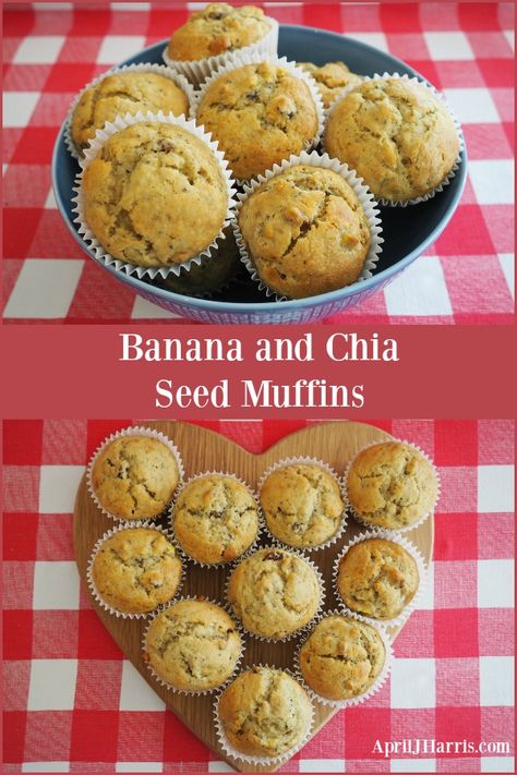 Chia Seed Muffins, Chia Muffins, What Is Healthy Food, Healthy Foods To Make, Seed Muffins, Medicine Tips, Healthy Food Habits, Chia Seed Recipes, Healthy Food Facts