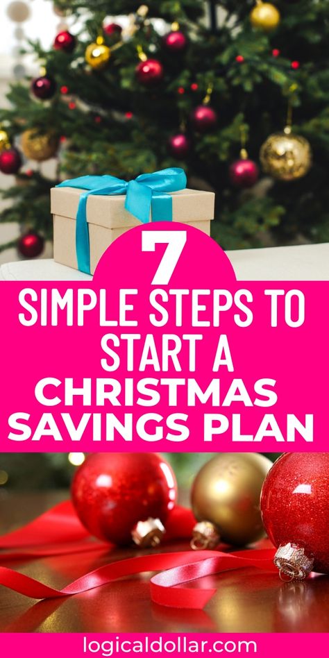 Pin about how to cut expenses and save money to start a Christmas savings plan for better money management for the holidays with easy tips and ideas to stop spending Saving For Christmas, Saving Money For Christmas, Christmas Savings Plan, Frugal Living Ideas, High Interest Savings Account, Christmas Sides, Saving Money Tips, Saving Plan, Christmas Savings