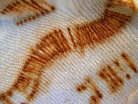 Rust Dyed Fabric, Rust Dye, Textile Medium, Natural Dye Fabric, A Level Art Sketchbook, Eco Dyeing, Tie Dye Diy, Eco Printing, A Level Art