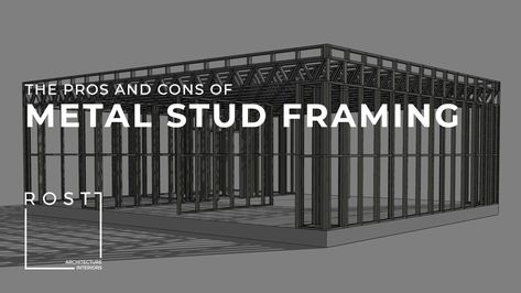 Metal Stud Framing, Drywall Construction, Rigid Insulation, Wood Frame Construction, Wood Studs, More Clients, Stud Walls, Construction Types, Building Exterior