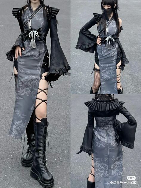 Conceptual Fashion, Cyberpunk Fashion, Futuristic Fashion, Fashion Inspiration Design, Really Cute Outfits, Harajuku Fashion, Character Outfits, Korean Outfits, Lookbook Outfits